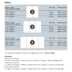 Ellipse Sliding Wardrobe Door 4 Panel Cappuccino Glass With Aluminium Frame (W)914mm -Famous Furniture Store 12807020 2494993323802842