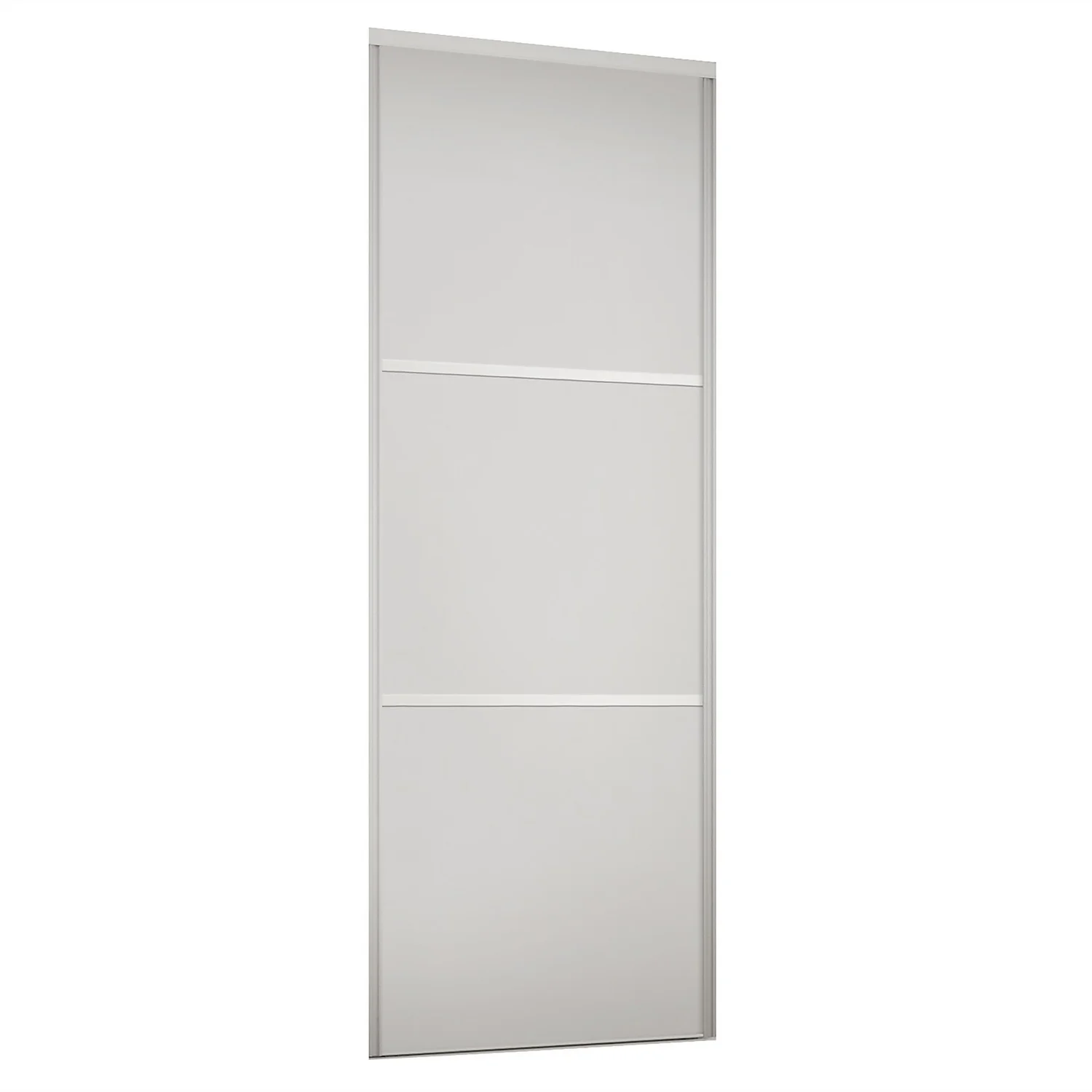 Linear Sliding Wardrobe Door 3 Panel White with White frame (W)762mm Linear Sliding Wardrobe Door 3 Panel White With White Frame (W)762mm -Famous Furniture Store 12811810 8194843065653961