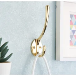 Victorian Hook - Polished Brass -Famous Furniture Store 12817349 2644995165074520