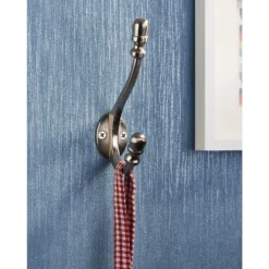 Antique Deco Hook - Satin Nickel -Famous Furniture Store 12817398 1984995165310278