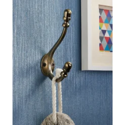 Antique Deco Hook - Antique Brass -Famous Furniture Store 12817402 1624995165279402