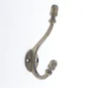 Antique Deco Hook - Antique Brass