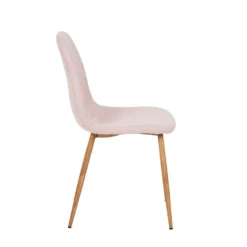 Ludlow Upholstered Dining Chair - Set Of 2 - Dusky Pink -Famous Furniture Store 12827653 1084832954379585