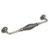 Twist Bar Handle - Antique Pewter