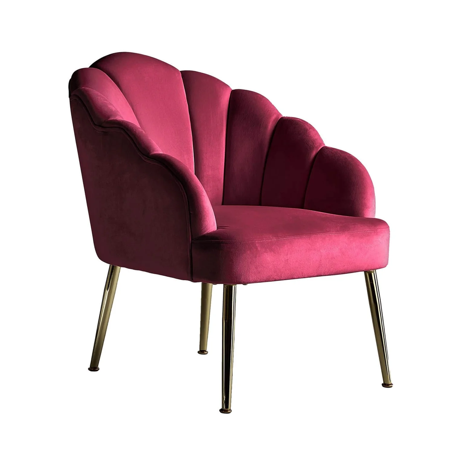 Sophia Scallop Occasional Chair - Cerise Sophia Scallop Occasional Chair - Cerise -Famous Furniture Store 12834754 1924831943083671