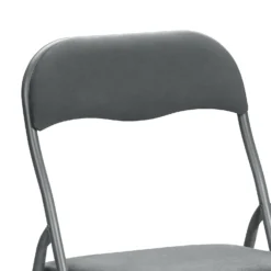 Folding Chair - Dark Grey 3 Folding Chair - Dark Grey -Famous Furniture Store 12834894 8285019784732773