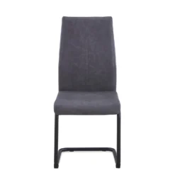 Skelby Cantilever Dining Chairs - Set Of 2 - Grey 3 Skelby Cantilever Dining Chairs - Set Of 2 - Grey -Famous Furniture Store 12834897 2024833172886766