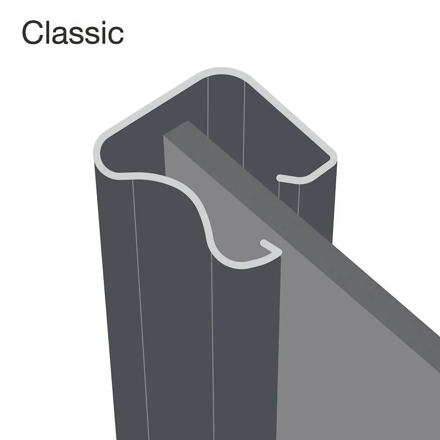 Classic 3 Door Sliding Wardrobe Kit Stone Grey Panel (W)2216 x (H)2260mm Classic 3 Door Sliding Wardrobe Kit Stone Grey Panel (W)2216 X (H)2260mm -Famous Furniture Store 12835575 2035033060000562