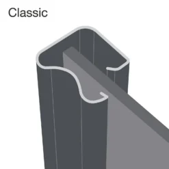 Classic 4 Door Sliding Wardrobe Kit Dove Grey Panel (W)2370 X (H)2260mm 2 Classic 4 Door Sliding Wardrobe Kit Dove Grey Panel (W)2370 X (H)2260mm -Famous Furniture Store 12835648 1584988190256014