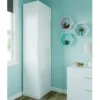 Fitted Bedroom Slab Single Wardrobe - White