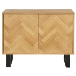 Skelby Herringbone Oak Sideboard -Famous Furniture Store 12838834 1854832960136312
