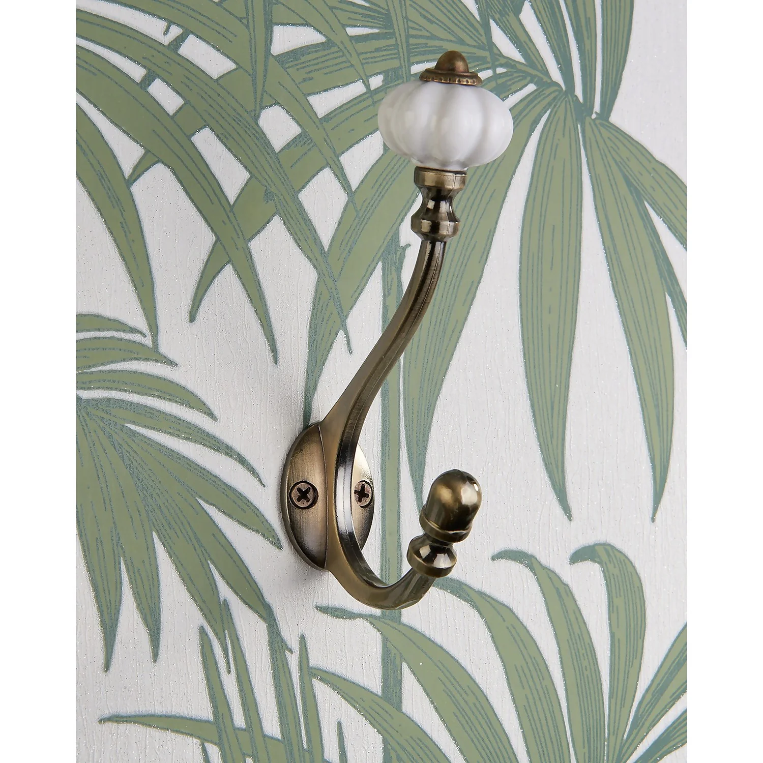 Ceramic Hook - Antique Brass Ceramic Hook - Antique Brass -Famous Furniture Store 12838854 1344995165543237
