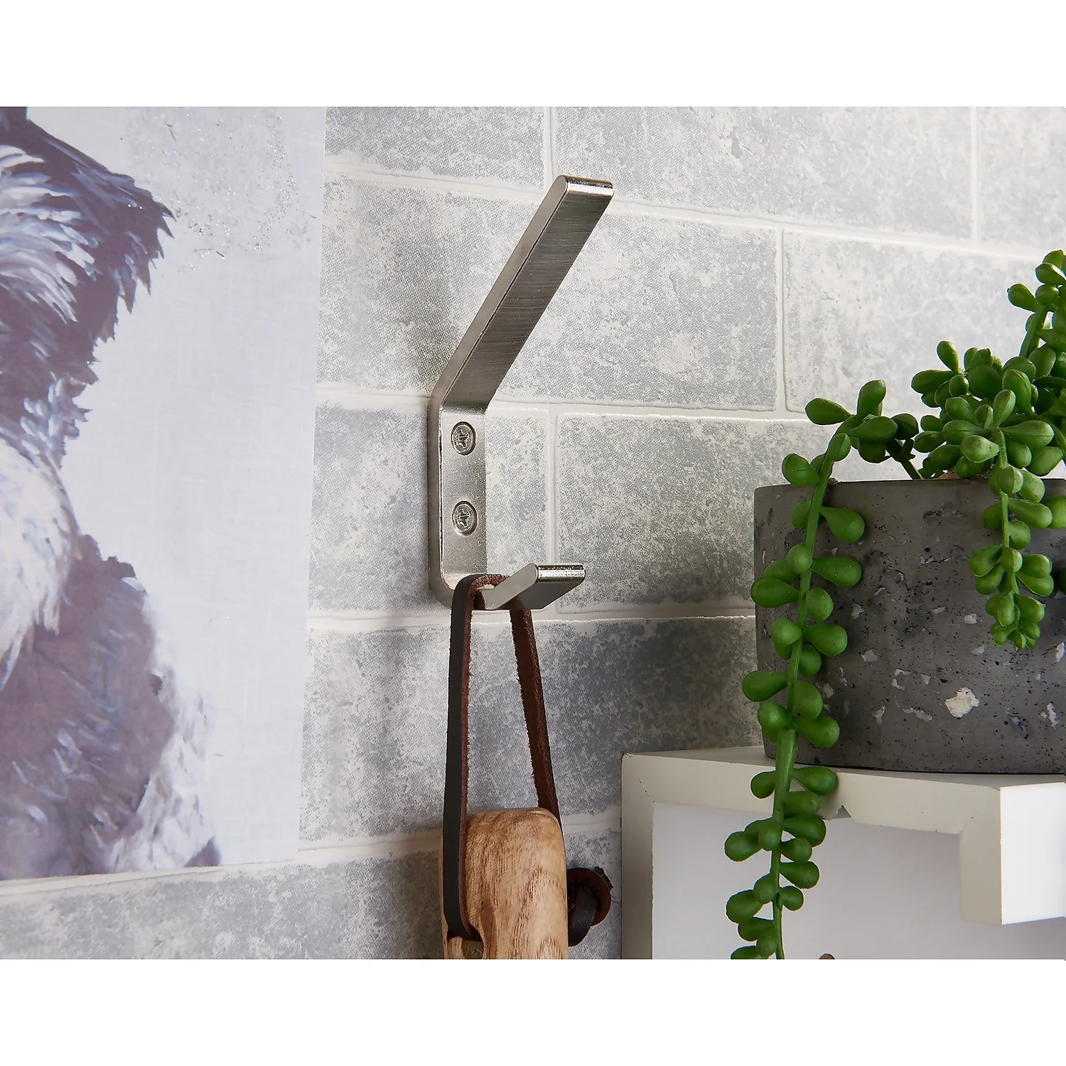 Large Modern - Satin Nickel Large Modern - Satin Nickel -Famous Furniture Store 12838884 1954995165721956