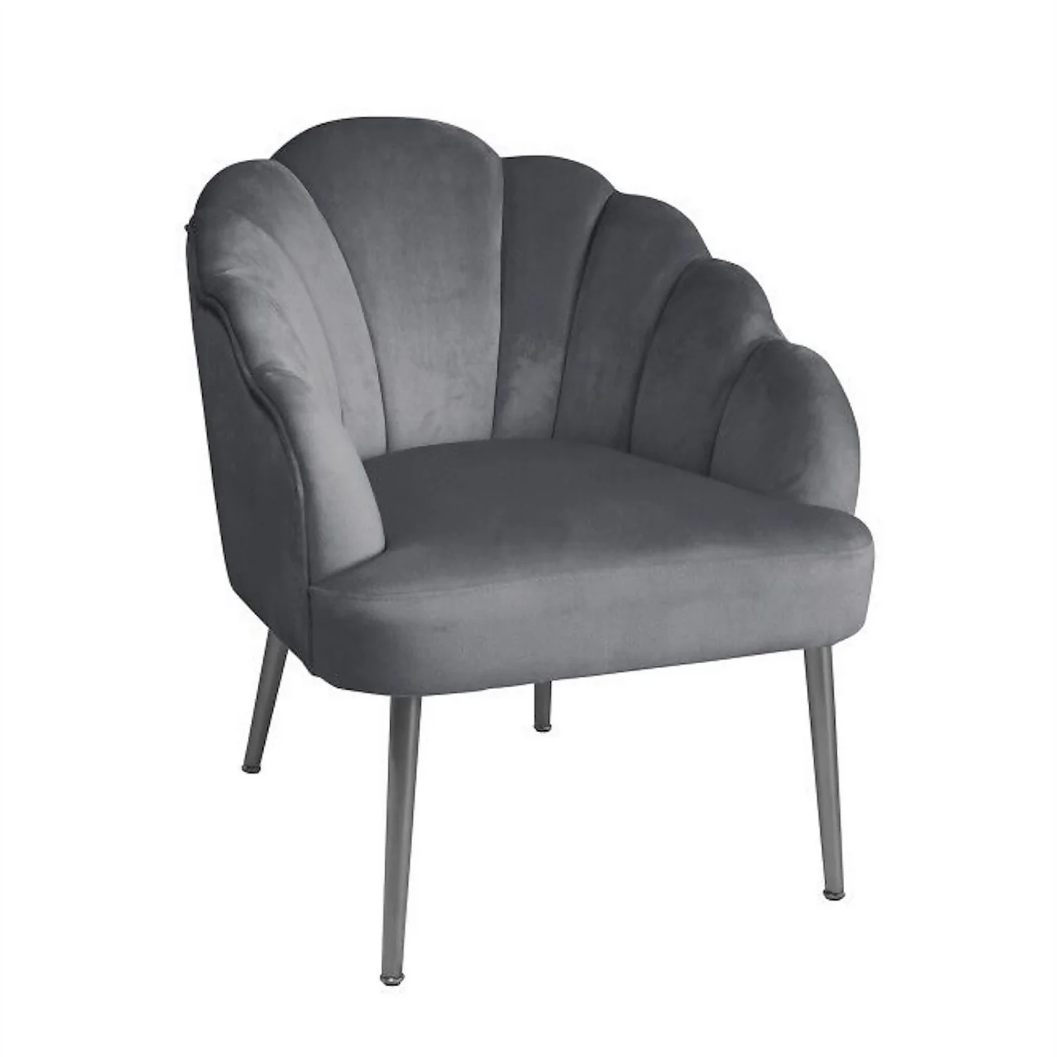 Sophia Scallop Occasional Chair - Grey Sophia Scallop Occasional Chair - Grey -Famous Furniture Store 12838886 1074841227080300