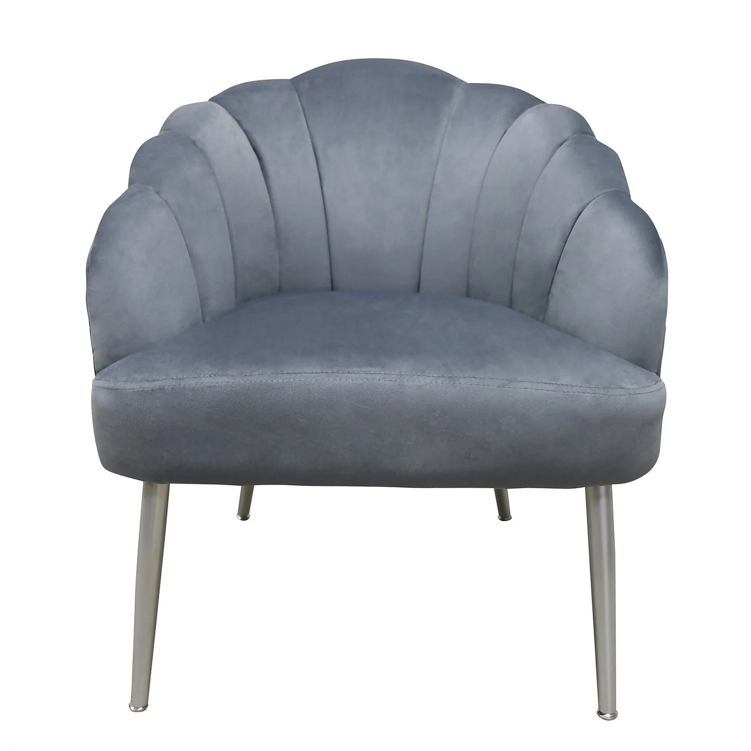 Sophia Scallop Occasional Chair - Grey Sophia Scallop Occasional Chair - Grey -Famous Furniture Store 12838886 1264843597067370