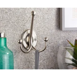 Oval Tri Hook - Satin Nickel -Famous Furniture Store 12839035 5914995165971451