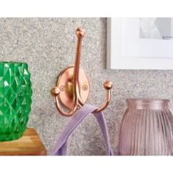 Oval Tri Hook - Brushed Copper -Famous Furniture Store 12839043 2694995166037052