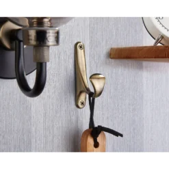 Bull Nose Hook - Antique Brass -Famous Furniture Store 12839150 1014995166090965