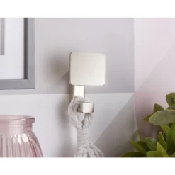 Square Back Hook - Satin Nickel -Famous Furniture Store 12839158 1994995166104090