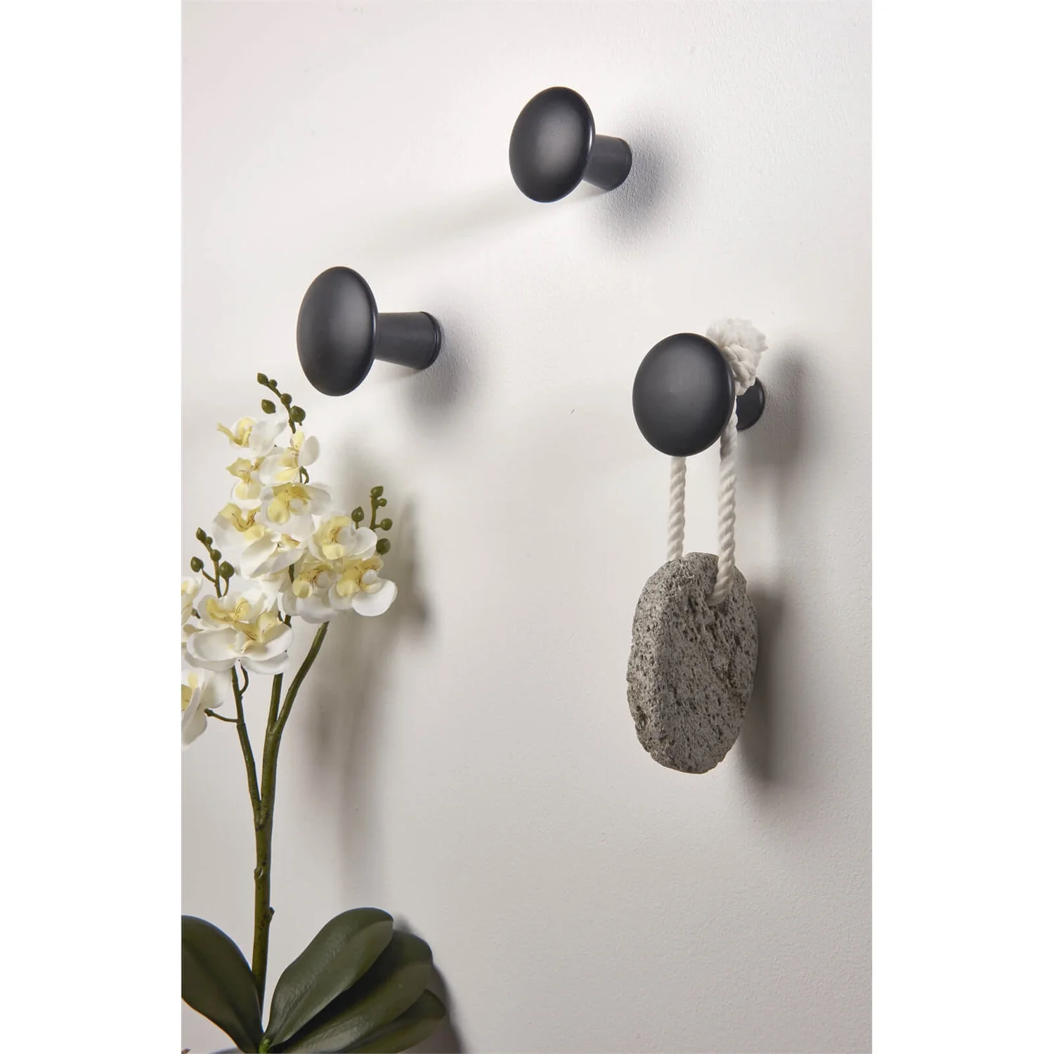 Wood Dots Hook Set - Black Wood Dots Hook Set - Black -Famous Furniture Store 12839176 1954833202873518