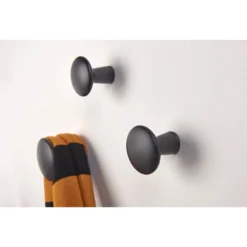 Wood Dots Hook Set - Black 2 Wood Dots Hook Set - Black -Famous Furniture Store 12839176 4014833202946193