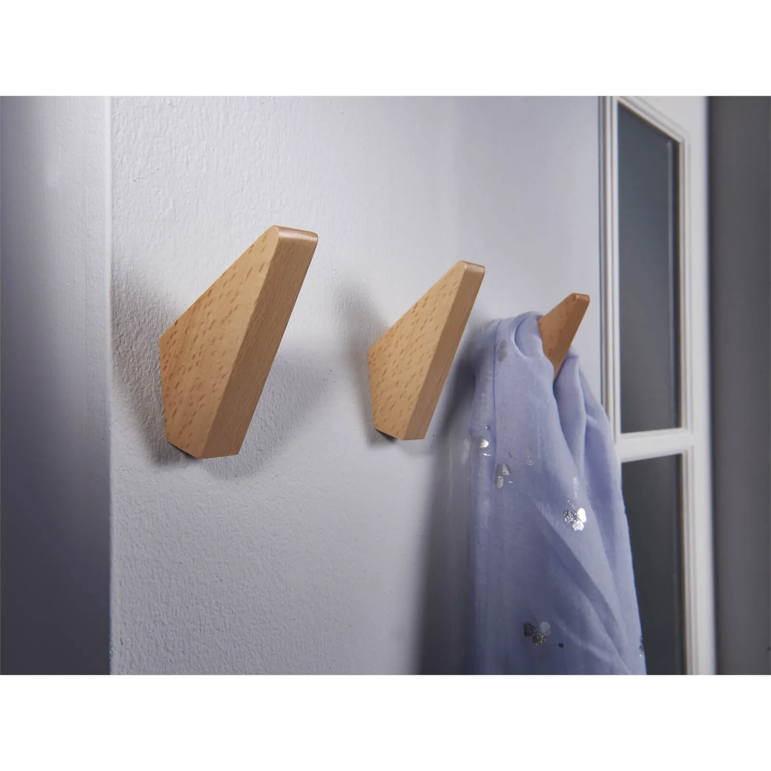 Wooden Hook Set - Beech Effect Wooden Hook Set - Beech Effect -Famous Furniture Store 12839185 2854833203002668