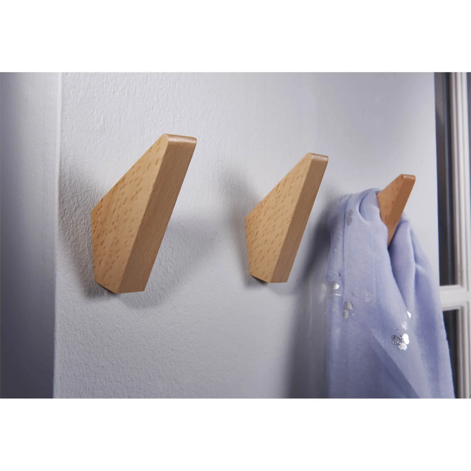 Wooden Hook Set - Beech Effect Wooden Hook Set - Beech Effect -Famous Furniture Store 12839185 3014833203073915