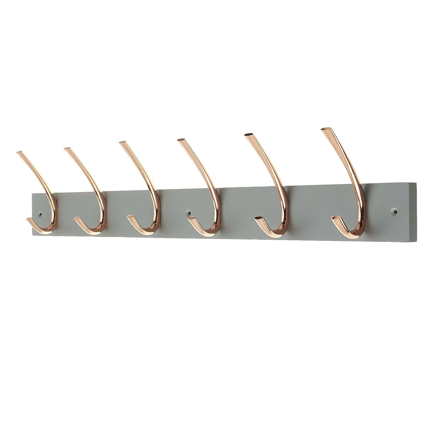 6 Large Rib Copper Hook on Slate Grey Bloc Board 6 Large Rib Copper Hook On Slate Grey Bloc Board -Famous Furniture Store 12839287 1324845858288651