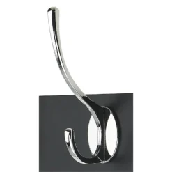 4 Victorian Chrome Hooks On Black Bloc Board -Famous Furniture Store 12839302 1704964414511723
