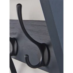 6 Black Victorian Hook On Grey Shelf Combo -Famous Furniture Store 12839419 8224847724952926