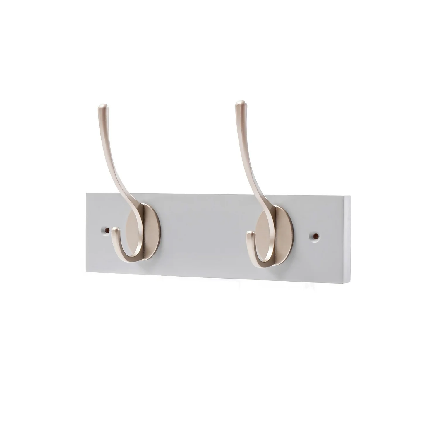 2 Victorian Satin Nickel Hooks on Dove Bloc Board 2 Victorian Satin Nickel Hooks On Dove Bloc Board -Famous Furniture Store 12839443 1514845861204876