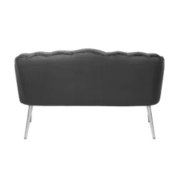 Sophia Scallop Occasional Sofa - Grey -Famous Furniture Store 12840470 1594862235672414