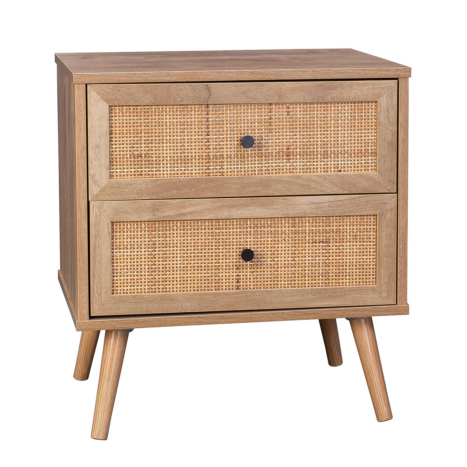 Kubu Rattan 2 Drawer Bedside Table Kubu Rattan 2 Drawer Bedside Table -Famous Furniture Store 12844064 1925036420221245