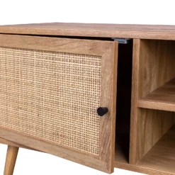 Kubu Rattan Wide TV Stand -Famous Furniture Store 12844069 8454870210525473