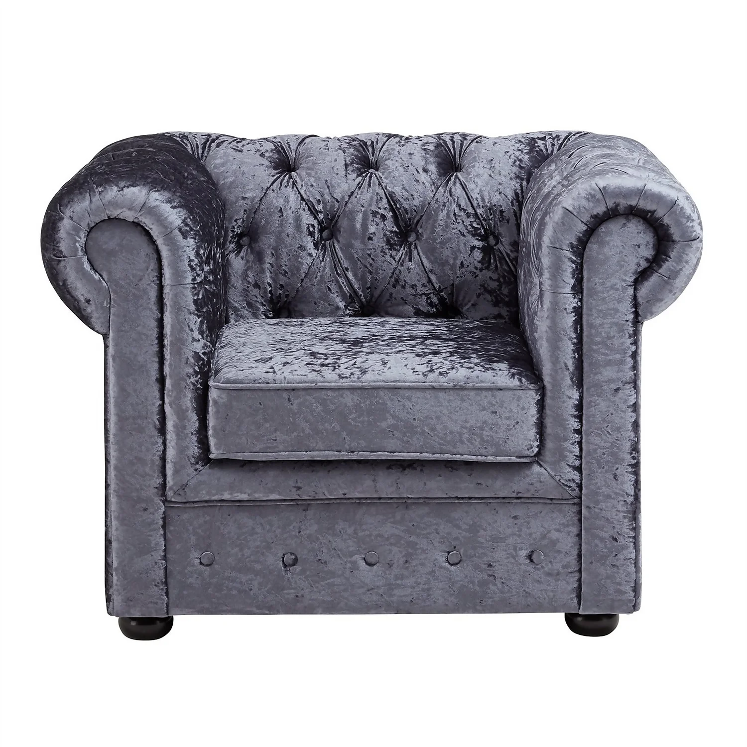 Chesterfield Crushed Velvet Armchair - Petrol Blue Chesterfield Crushed Velvet Armchair - Petrol Blue -Famous Furniture Store 12882324 1044843612903908