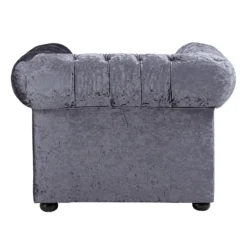 Chesterfield Crushed Velvet Armchair - Petrol Blue 4 Chesterfield Crushed Velvet Armchair - Petrol Blue -Famous Furniture Store 12882324 1234843612967241