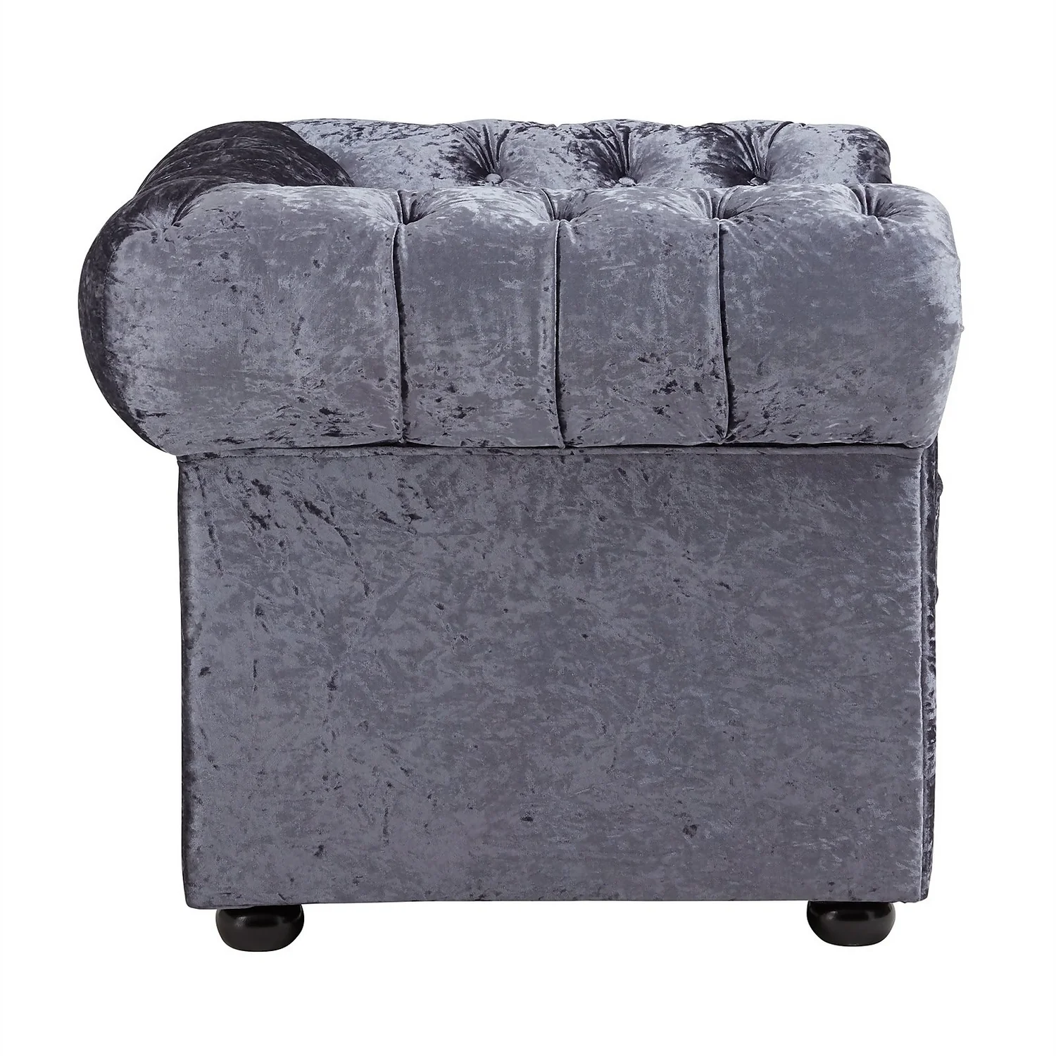 Chesterfield Crushed Velvet Armchair - Petrol Blue Chesterfield Crushed Velvet Armchair - Petrol Blue -Famous Furniture Store 12882324 7234843612935642