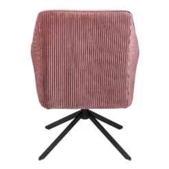 Pia Pleat Swivel Chair - Rose 3 Pia Pleat Swivel Chair - Rose -Famous Furniture Store 12882869 1684887373354434