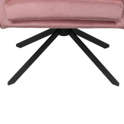 Pia Pleat Swivel Chair - Rose 6 Pia Pleat Swivel Chair - Rose -Famous Furniture Store 12882869 9374887373439790