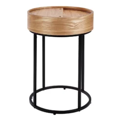 House Beautiful Halo Wood Side Table -Famous Furniture Store 12886093 2134862228090784