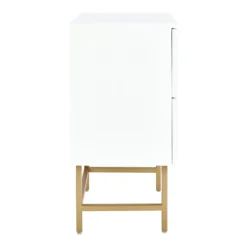 House Beautiful Taylor 2 Drawer Bedside Table - White 5 House Beautiful Taylor 2 Drawer Bedside Table - White -Famous Furniture Store 12886096 1374862228119065