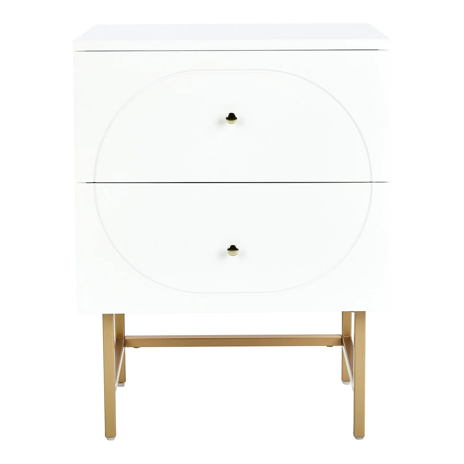 House Beautiful Taylor 2 Drawer Bedside Table - White House Beautiful Taylor 2 Drawer Bedside Table - White -Famous Furniture Store 12886096 1594862228071089