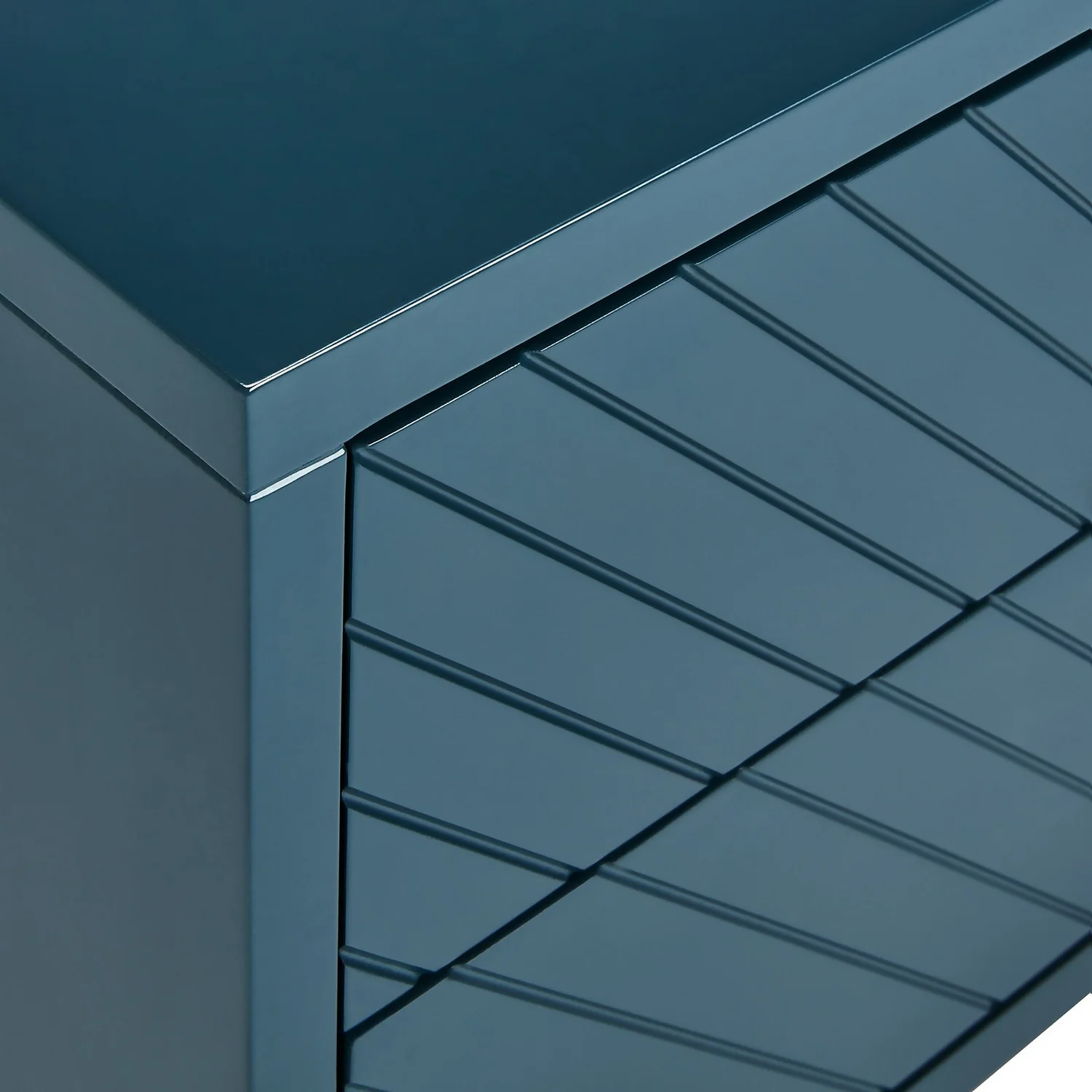 House Beautiful Trixie 2 Drawer Bedside Table - Blue House Beautiful Trixie 2 Drawer Bedside Table - Blue -Famous Furniture Store 12886098 5114862228185110