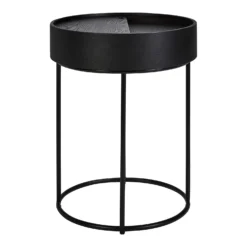 House Beautiful Halo Black Ash Side Table -Famous Furniture Store 12886103 8714862228013279