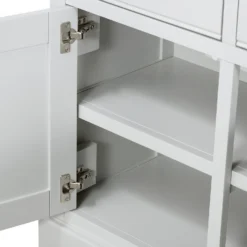 Westcott Oak Painted Large Sideboard 6 Westcott Oak Painted Large Sideboard -Famous Furniture Store 12914129 7704897162856571