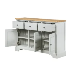 Westcott Oak Painted Large Sideboard 2 Westcott Oak Painted Large Sideboard -Famous Furniture Store 12914129 8704897162636836