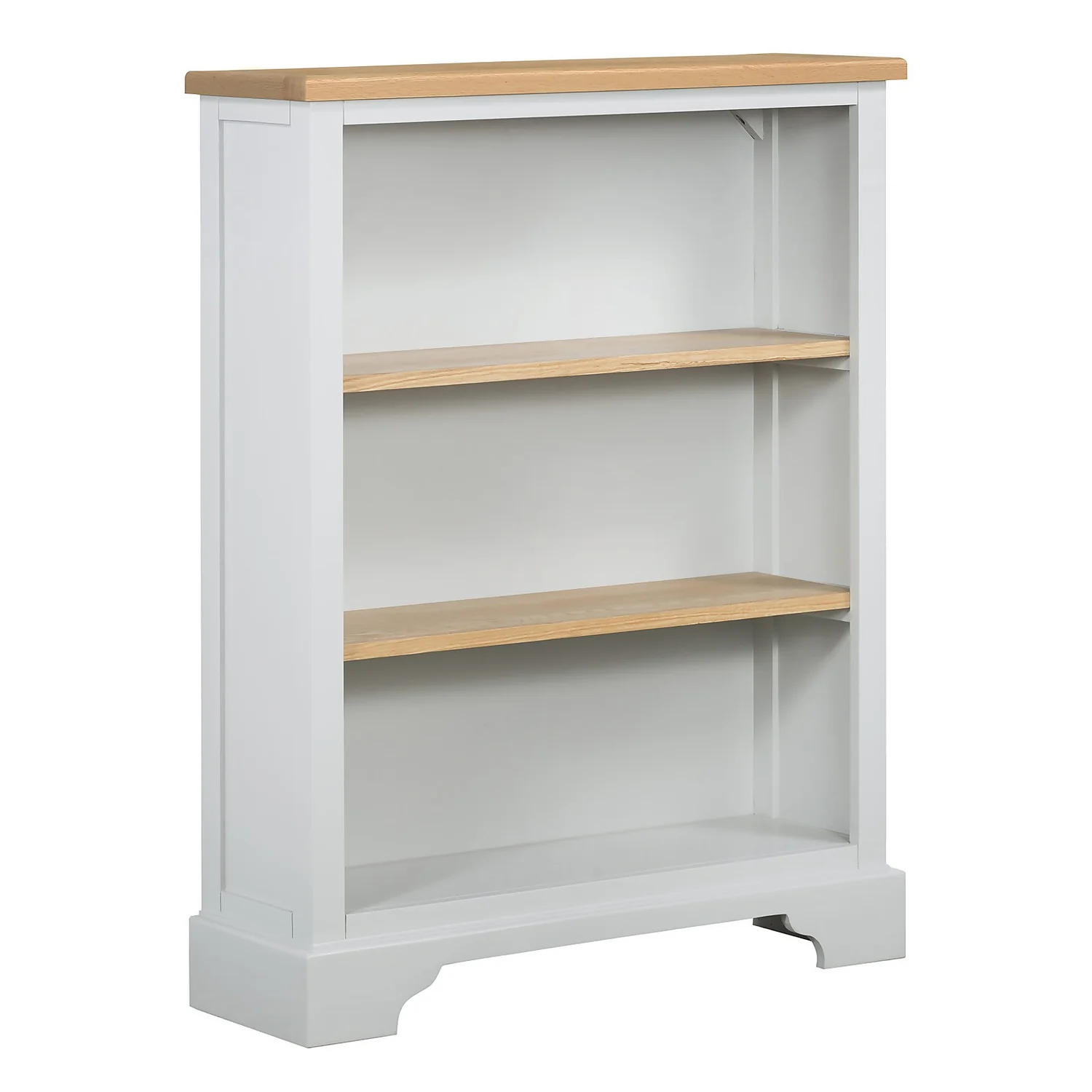 Westcott Oak Painted Low Open Bookcase Westcott Oak Painted Low Open Bookcase -Famous Furniture Store 12914130 1745036621020746