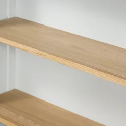 Westcott Oak Painted Low Open Bookcase 5 Westcott Oak Painted Low Open Bookcase -Famous Furniture Store 12914130 7204938893653782