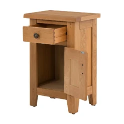 Hocombe Tall Side Table - Oak 2 Hocombe Tall Side Table - Oak -Famous Furniture Store 12914668 1924933242358611