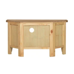 Hocombe Corner TV Stand - Oak 4 Hocombe Corner TV Stand - Oak -Famous Furniture Store 12914671 2334933241928948